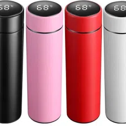 Stainless Steel Water Thermal Bottle LED Temperature Display (Multicolor, Steel ) 500 ml Flask-7