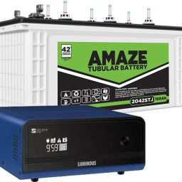 2042STJ +Luminous Zelio 1100 Tubular Inverter Battery-image-31
