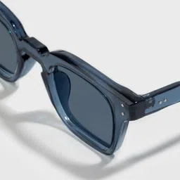 SAM & MARSHALL Unisex Square Sunglasses with UV Protected Lens JOHANNES_BLUE_2900 image 2
