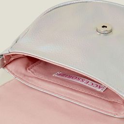 Accessorize Embellished PU Half Moon Sling Bag image 5