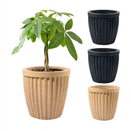 RUBOXA 4Pcs Brown UV ProtectedPlanters-picture-21