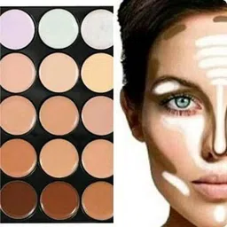 Lenon Set Of 2 Contour & Concealer Palette With Blender image 4