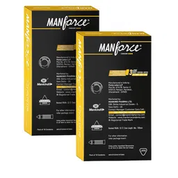 Manforce Men Set Of 2 Overtime Pineapple Condoms - 10 Pcs Each image 2