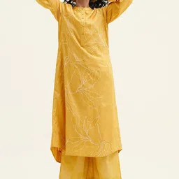 Ganga Floral Printed Pure Cotton Ethnic Tunic With Palazzos-picture-31