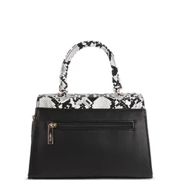 Metro Textured PU Structured Satchel with Tasselled image 4
