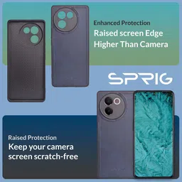 SPRIG Solid Printed Back Case Mobile Accessories image 4