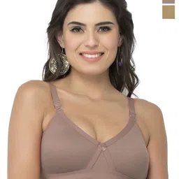 College Girl Pack Of 2 Full Coverage Lightly Padded Bra-46