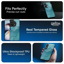 QRIOH Abstract Printed Oneplus Nord 2 Back Case Mobile Accessories image 3