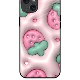 QRIOH Quirky Printed iPhone 15 Plus Back Case Mobile Accessories-image-52