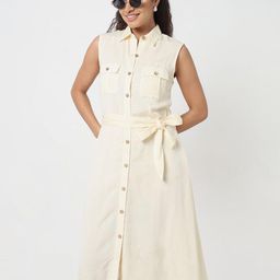 R&B Shirt Midi Dress-image-22