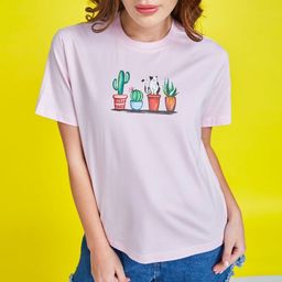 Mast & Harbour Women Printed Applique T-shirt-image-75