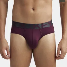 Jockey Pack of 2 Tactel Microfiber Elastane Solid Brief with Moisture Move Properties-IC27-9