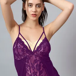 VAGHBHATT Net Baby Doll image 5