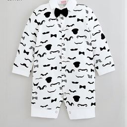 Hopscotch Kids Pure Cotton Printed Romper-picture-40
