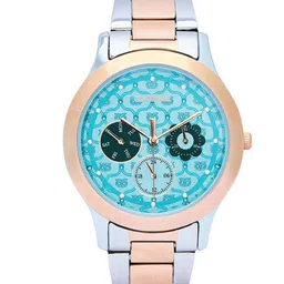 Chumbak Women Printed Dial & Stainless Steel Bracelet Style Straps Analogue Watch 8907605138898-image-66
