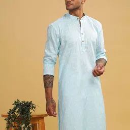 Anouk Men Printed Ethnic Long Kurta-image-97