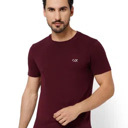 OXYZONE Men Applique T-shirt-image-13