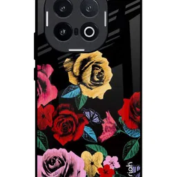 QRIOH Floral Printed IQOO 13 5G Back Case Mobile Accessories-picture-32