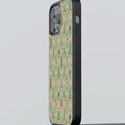 macmerise Floral Printed iPhone 13 Pro Back Case Mobile Accessories-image-80