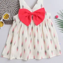 MANY FROCKS & Print Fit & Flare Mini Dress-image-84