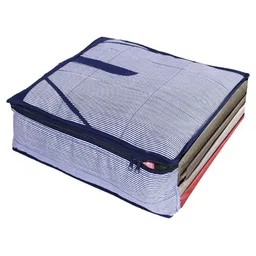Kuber Industries Blue Set of 1 Regular Drawer Organiser Organisers-13