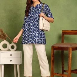 Moda Rapido Women Geometric Printed Kurti-picture-58