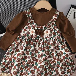 YK Floral Print A-Line Dress-picture-39