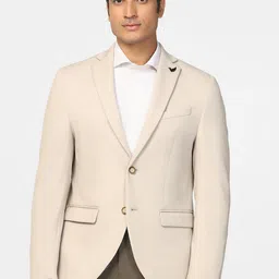 Blackberrys Slim-Fit Knitted Formal Blazer-picture-23