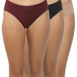 Shyygl Set of 3 High-Rise Hipster Briefs-image-106