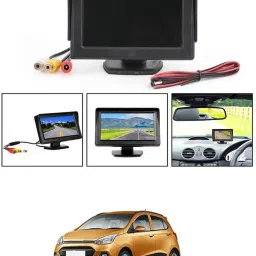 Universal Car Dashboard 4.3Inch TFT Display LCD Monitor Screen-124 Black LCD-image-98