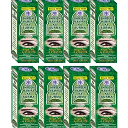 Bhimseni Karyalay Set Of 8 Mamira Surma With Triphala Bhasm- 0.72 g Each-21