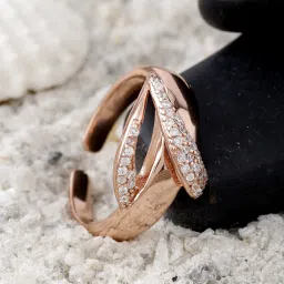 Dazzling Krystalz Silver Ring Sterling Silver Cubic Zirconia Sterling Silver Plated Ring-image-39