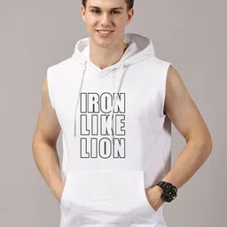 LEON Men Printed Hooded Sweatshirt-picture-13