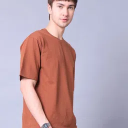 Lazy Lush Men Drop-Shoulder Sleeves T-shirt image 2