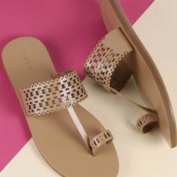 Metro Women T-Strap Flats-image-32
