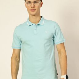 Thomas Scott Men Solid Polo Collar T-shirt-picture-33