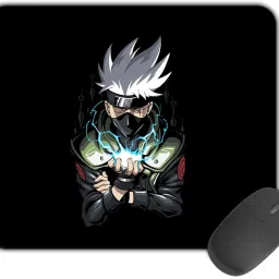 Kirmada Gaming Mouse Pad - Kakashi Chidori (Naruto) Smooth Surface Non Slip Base Mousepad-image-14