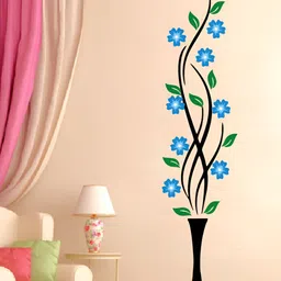 Decor Villa Multicolor Flowerpot Wall Sticker-picture-4