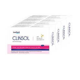 Leeford Set Of 4 Clinsol Anti Acne Soap - 75 g Each-22