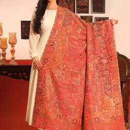 Pashmoda Floral Woven Design Shawl-picture-22