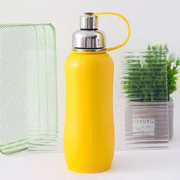 The Better Home Yellow Stainless Steel Leak Proof Water Bottle 750ml-image-67