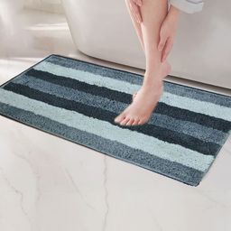 IVAZA Grey Microfibre 1400 GSM Bath Rugs-picture-40