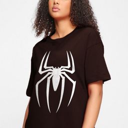 TOGS & TERRE Graphic Printed Round Neck Organic Cotton Oversized T-shirt-picture-48