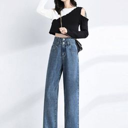 StyleCast Women Straight Fit High-Rise Jeans-picture-46