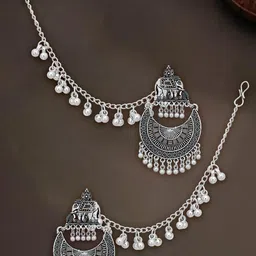 arch fashion Contemporary Jhumkas Earrings-17