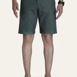 PERCH Men English Green Regular Fit Shorts-image-28