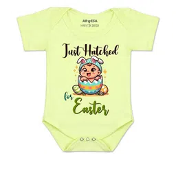 arvesa Just Hatched For Easter Printed Romper-picture-7