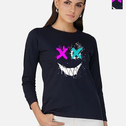 Metronaut Women 2 Printed Bio Finish Applique T-shirt-picture-10