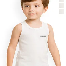 KidBee Pack Of 4 Cotton Innerwear Vests 1005-VST-445-4PC-VST-445-picture-8