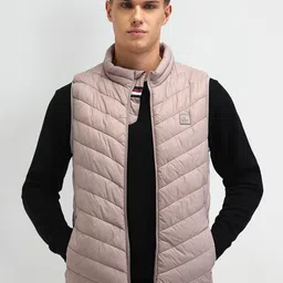 Arrow Sport Men Brand Logo Polyester Puffer Jacket-48